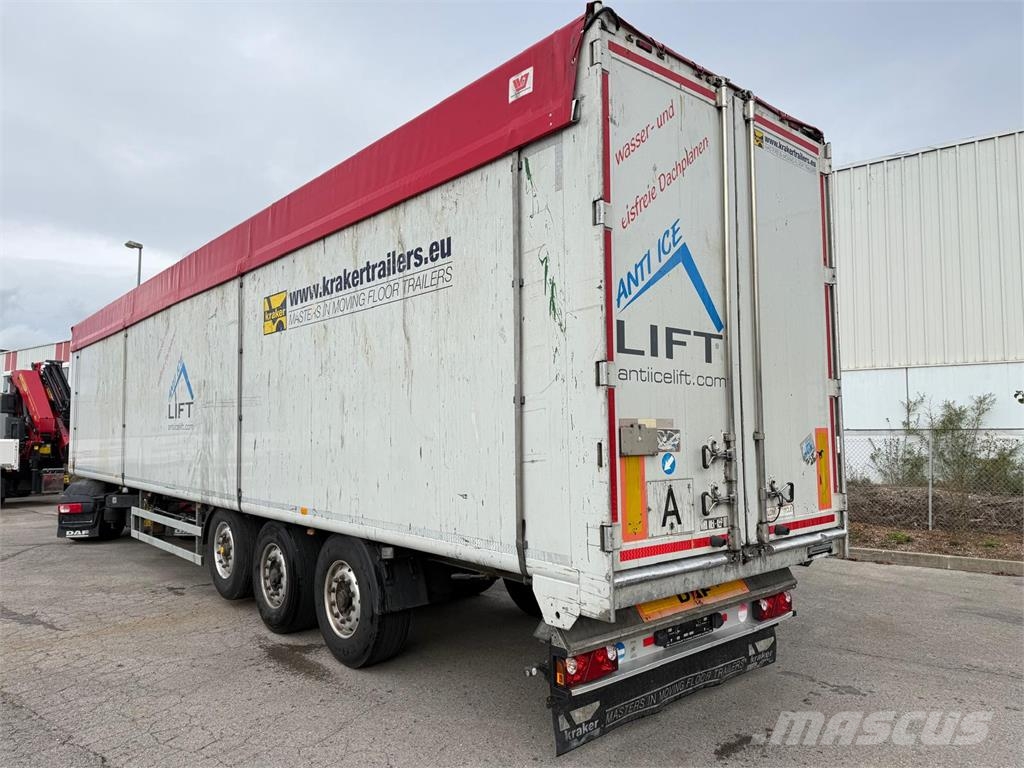 Kraker 3Achs Schubboden CF-200 92m³ Ice-Lift ALCOA TÜV Полуприцепы-Фургоны