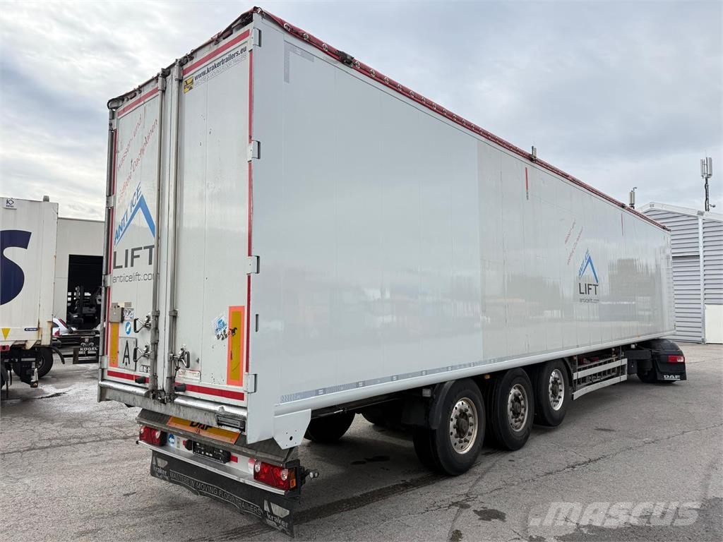 Kraker 3Achs Schubboden CF-200 92m³ Ice-Lift ALCOA TÜV Полуприцепы-Фургоны