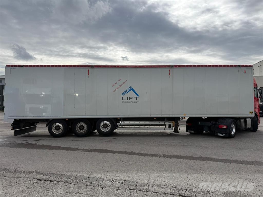 Kraker 3Achs Schubboden CF-200 92m³ Ice-Lift ALCOA TÜV Полуприцепы-Фургоны