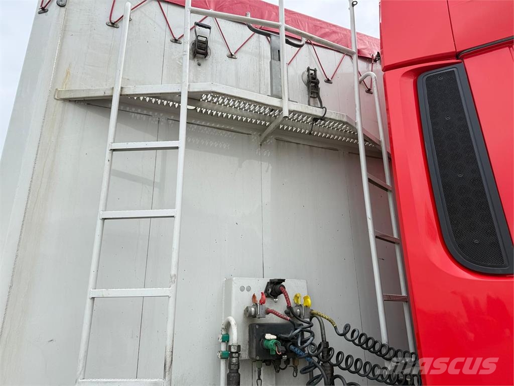 Kraker 3Achs Schubboden CF-200 92m³ Ice-Lift ALCOA TÜV Полуприцепы-Фургоны