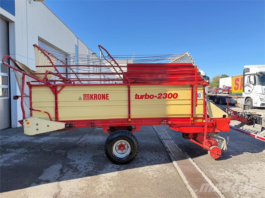 Krone 1 Achs Ladewagen Turbo2300 Gesamtgewicht 3990kg Прочие прицепы