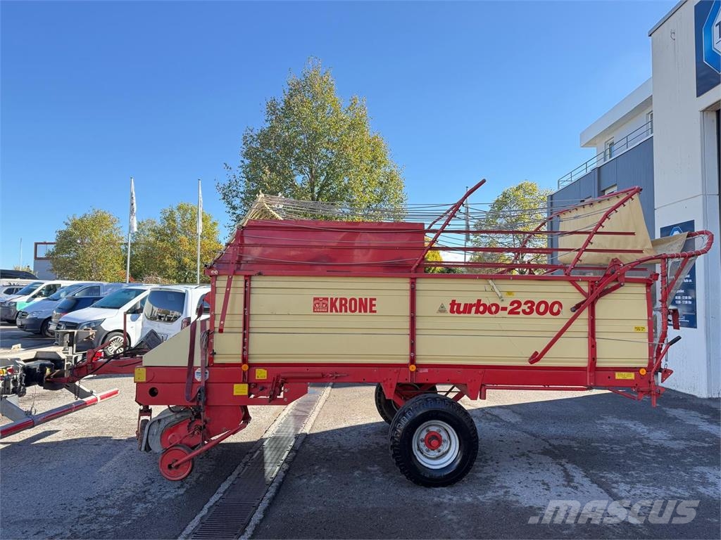 Krone 1 Achs Ladewagen Turbo2300 Gesamtgewicht 3990kg Прочие прицепы