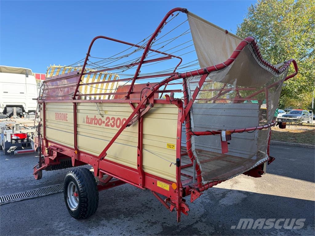 Krone 1 Achs Ladewagen Turbo2300 Gesamtgewicht 3990kg Прочие прицепы
