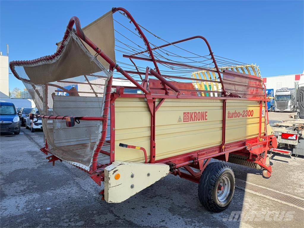 Krone 1 Achs Ladewagen Turbo2300 Gesamtgewicht 3990kg Прочие прицепы