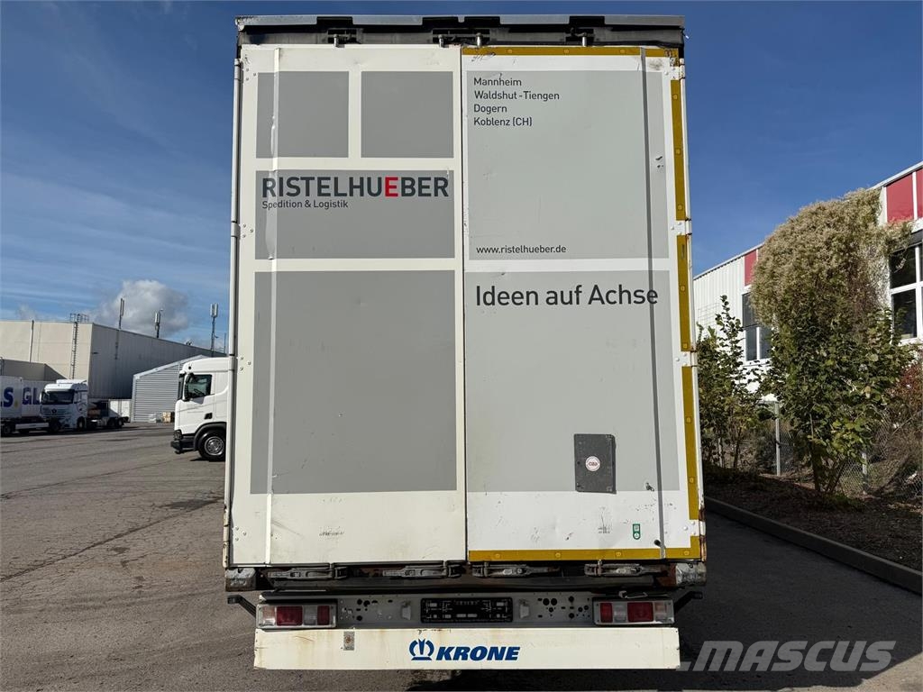 Krone 2Achs MEGA 4xverfügbar Hubdach Lochaussenrahmen Tents treileri