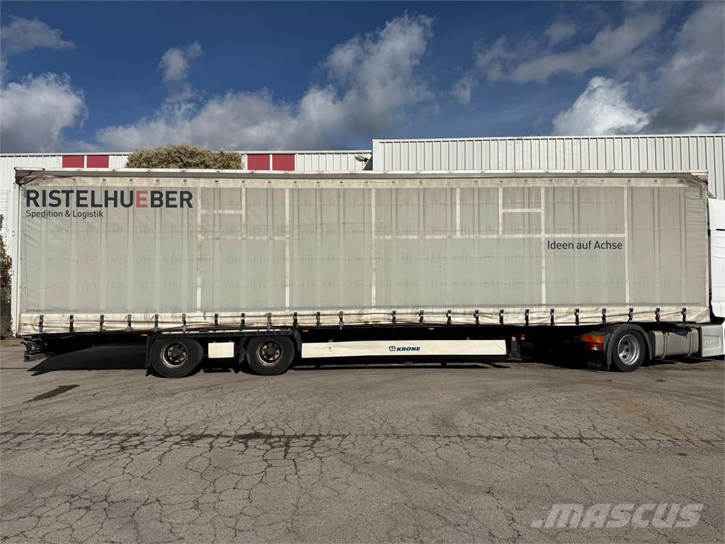 Krone 2Achs MEGA 4xverfügbar Hubdach Lochaussenrahmen Tents treileri
