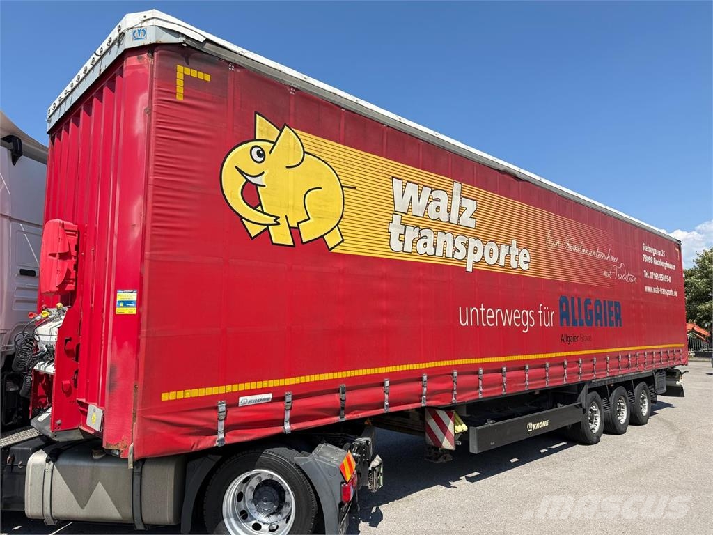 Krone 3 Achs MEGA Coil verbreiterbar Liftachse TÜVneu Pritschenauflieger