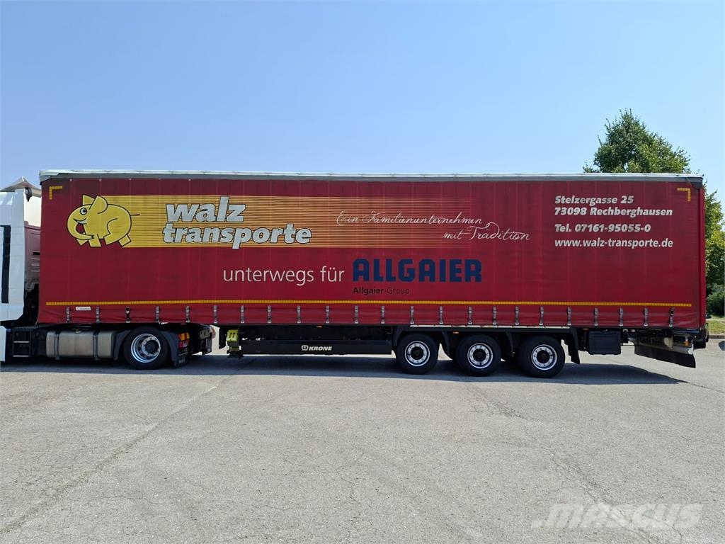 Krone 3 Achs MEGA Coil verbreiterbar Liftachse TÜVneu Pritschenauflieger