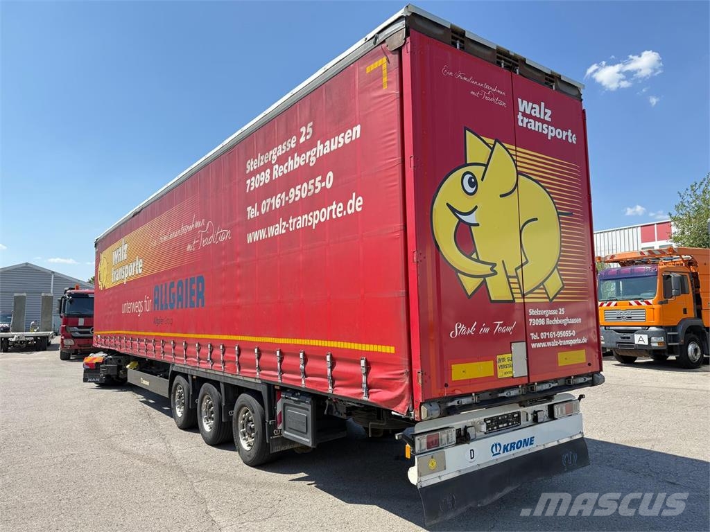 Krone 3 Achs MEGA Coil verbreiterbar Liftachse TÜVneu Pritschenauflieger