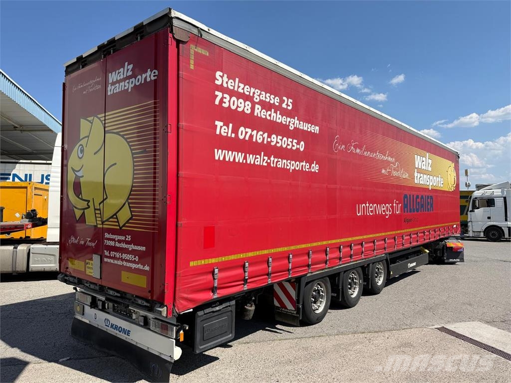 Krone 3 Achs MEGA Coil verbreiterbar Liftachse TÜVneu Pritschenauflieger