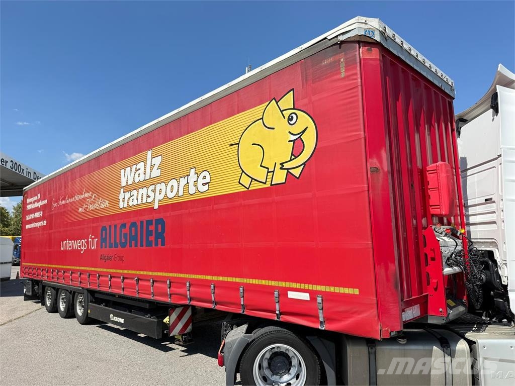 Krone 3 Achs MEGA Coil verbreiterbar Liftachse TÜVneu Pritschenauflieger