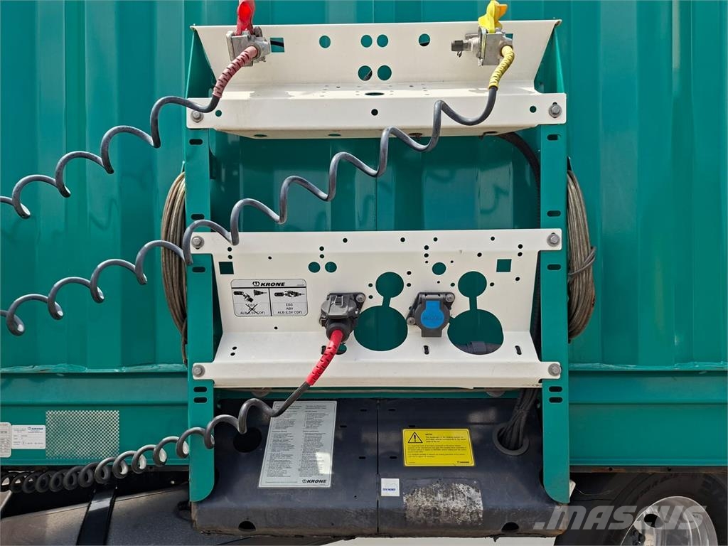 Krone 3 Achs MEGA Staplerhalterung Liftachse SAFaxles Flatbed/Dropside semi-trailers