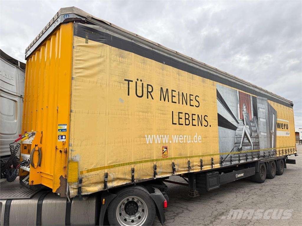 Krone 3 Achs MEGA Staplerhalter Liftachse SAF TÜV05 26 Pritschenauflieger
