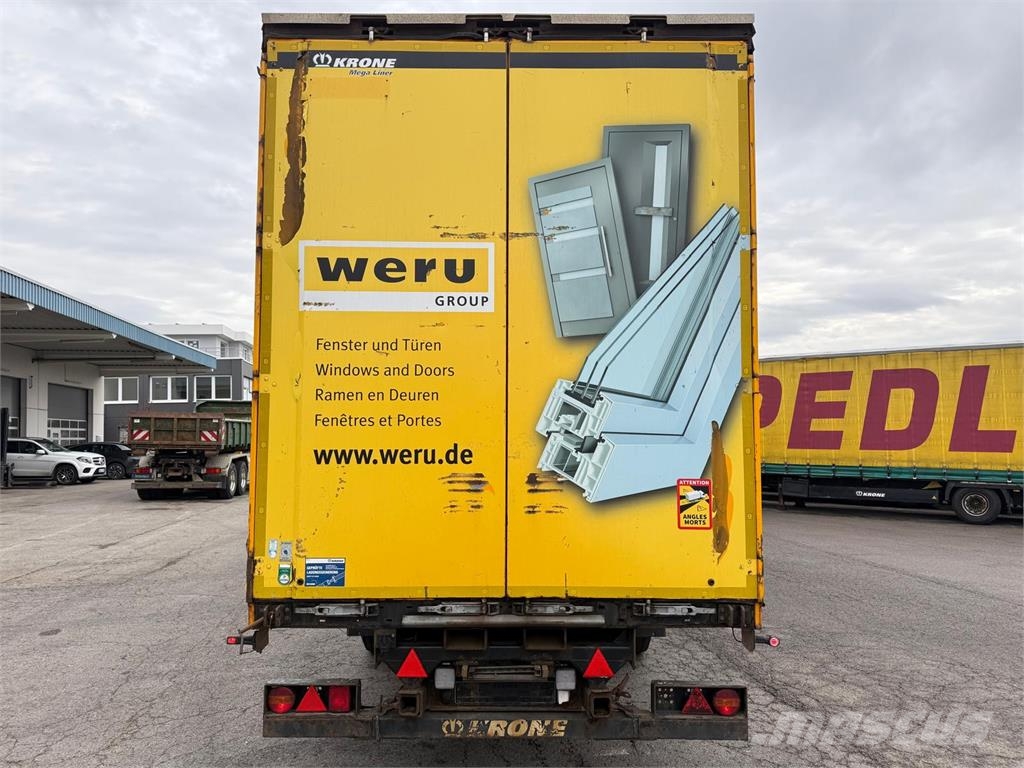Krone 3 Achs MEGA Staplerhalter Liftachse SAF TÜV05 26 Pritschenauflieger