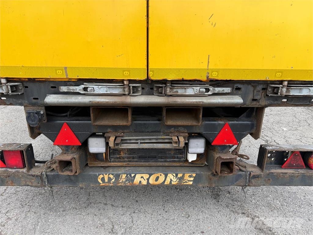 Krone 3 Achs MEGA Staplerhalter Liftachse SAF TÜV05 26 Pritschenauflieger