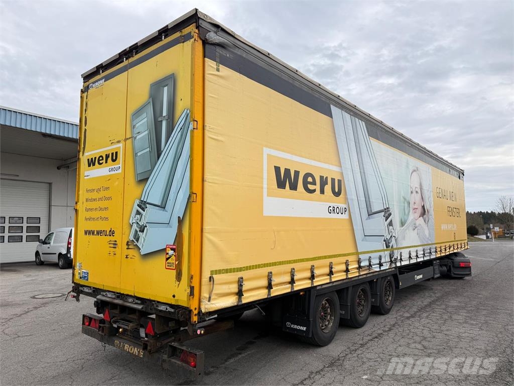 Krone 3 Achs MEGA Staplerhalter Liftachse SAF TÜV05 26 Pritschenauflieger