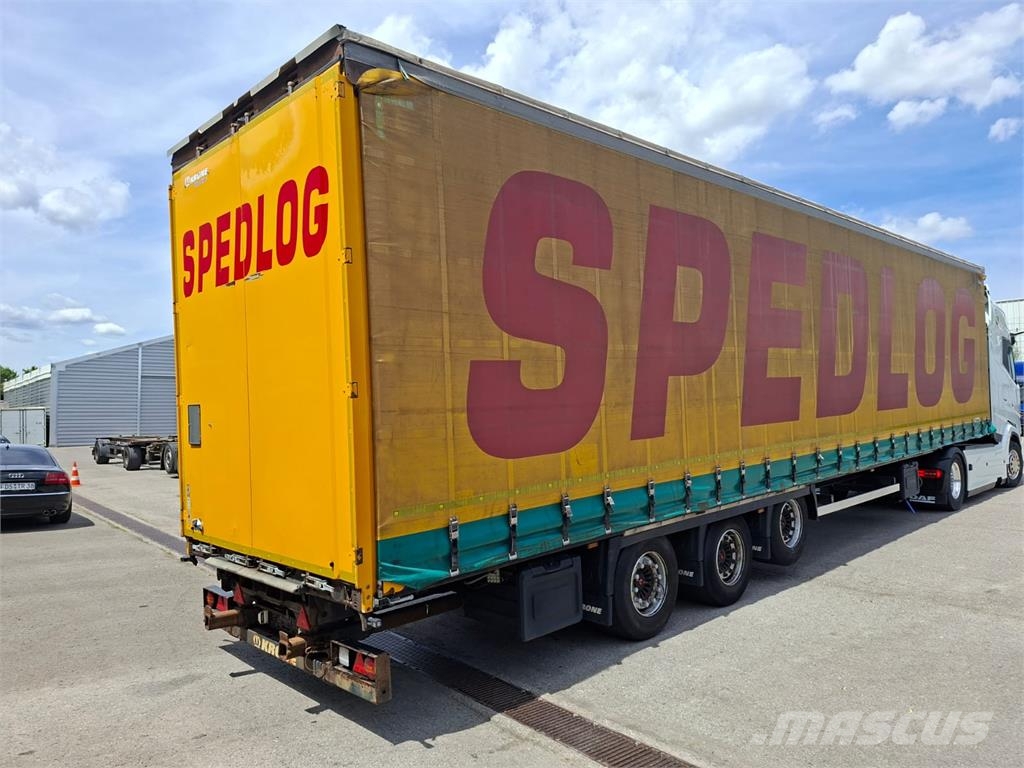 Krone 3 Achs MEGA Staplerhalterung Liftachse SAFaxles Flatbed/Dropside semi-trailers