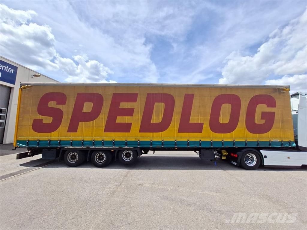 Krone 3 Achs MEGA Staplerhalterung Liftachse SAFaxles Flatbed/Dropside semi-trailers