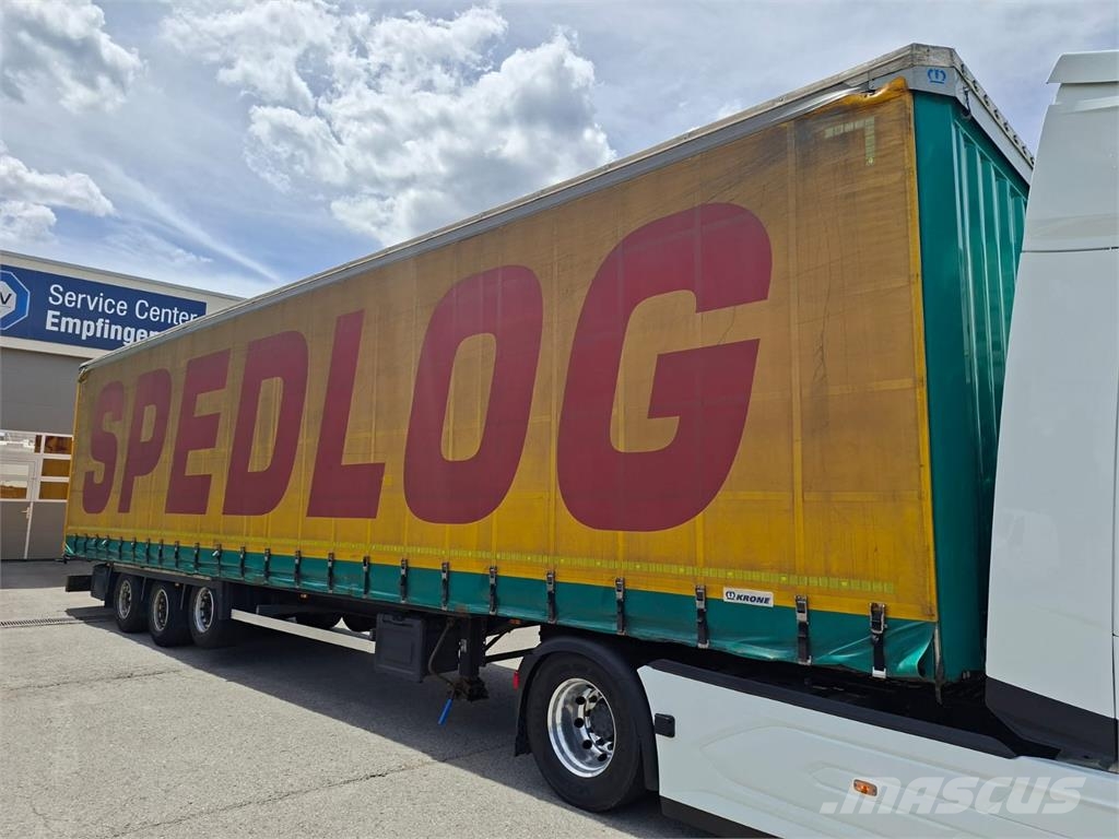 Krone 3 Achs MEGA Staplerhalterung Liftachse SAFaxles Flatbed/Dropside semi-trailers