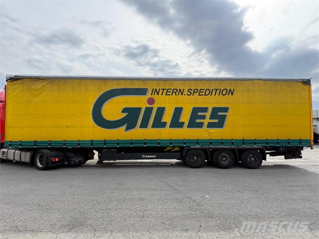 Krone 3 Achs MEGA Staplerhalterung Liftachse SAF Flatbed/Dropside semi-trailers