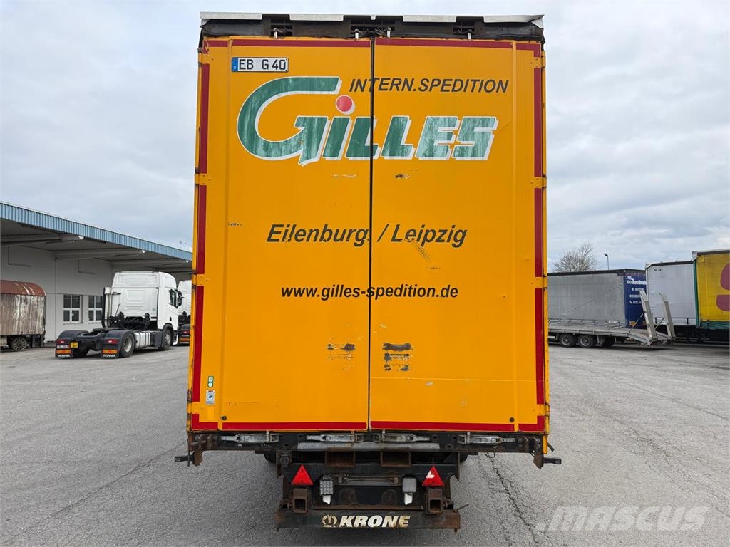 Krone 3 Achs MEGA Staplerhalterung Liftachse SAF Flatbed/Dropside semi-trailers