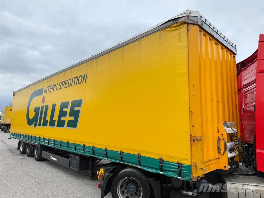 Krone 3 Achs MEGA Staplerhalterung Liftachse SAF Flatbed/Dropside semi-trailers