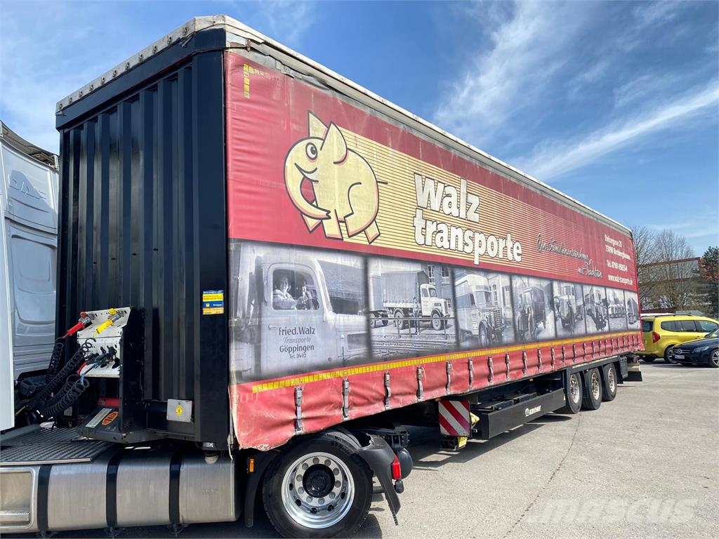 Krone 3Achs MEGA Coil verbreiterbar Liftaxle TÜV04 26 Pritschenauflieger