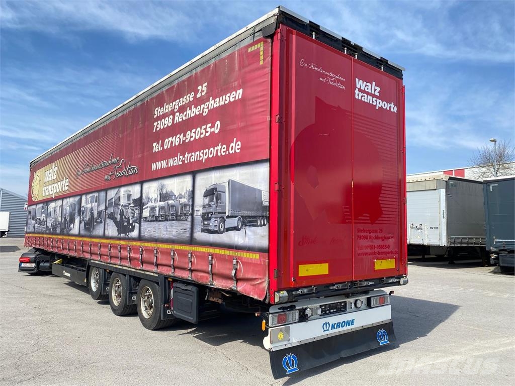 Krone 3Achs MEGA Coil verbreiterbar Liftaxle TÜV04 26 Pritschenauflieger
