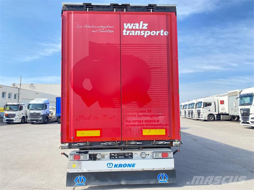 Krone 3Achs MEGA Coil verbreiterbar Liftaxle TÜV04 26 Pritschenauflieger