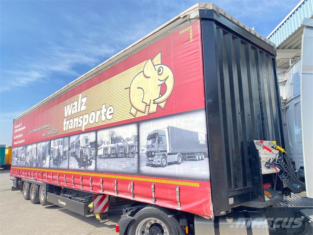 Krone 3Achs MEGA Coil verbreiterbar Liftaxle TÜV04 26 Pritschenauflieger