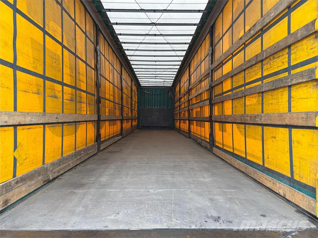 Krone 3Achs MEGA Staplerhalter Liftachse SAF TÜV07 26 Valníkové návesy/Návesy sa sklápacím bočnicami