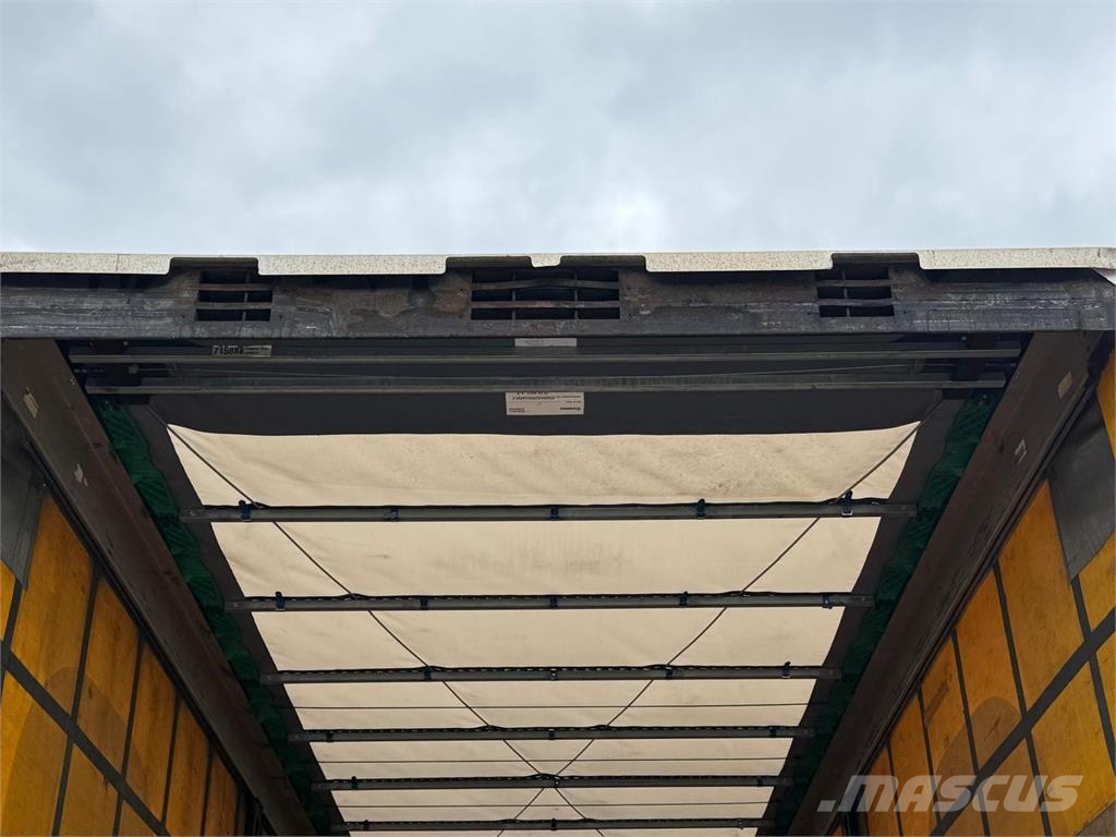 Krone 3Achs MEGA Staplerhalter Liftachse SAF TÜV07 26 Valníkové návesy/Návesy sa sklápacím bočnicami