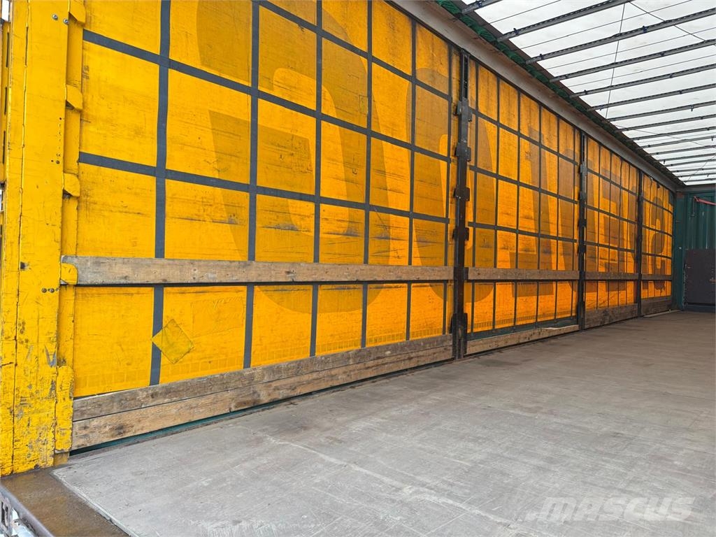 Krone 3Achs MEGA Staplerhalter Liftachse SAF TÜV07 26 Valníkové návesy/Návesy sa sklápacím bočnicami