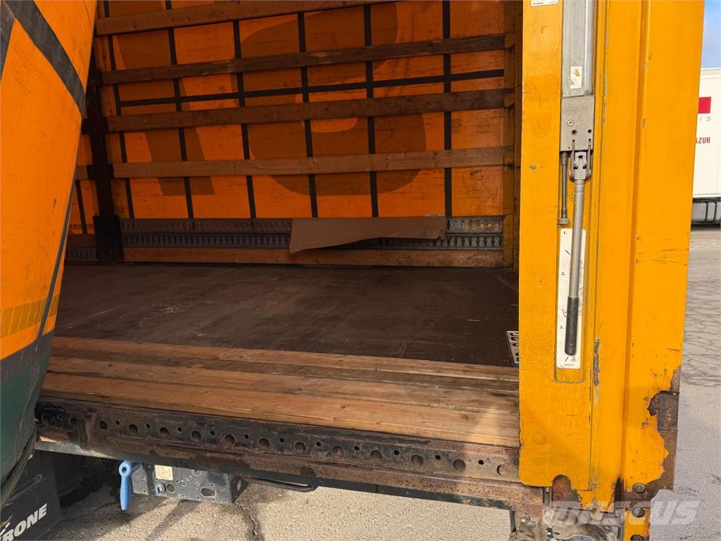 Krone 3Achs MEGA Staplerhalter Liftachse SAF TÜV03 26 Pritschenauflieger