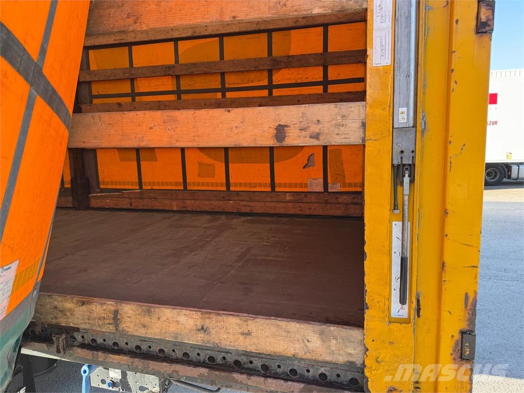 Krone 3Achs MEGA Staplerhalter SAF Lift gutes Profil Pritschenauflieger
