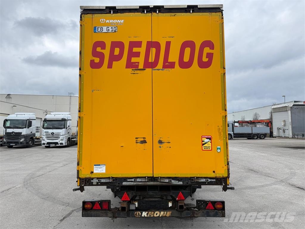 Krone 3Achs MEGA Staplerhalter Liftachse SAF TÜV07 26 Valníkové návesy/Návesy sa sklápacím bočnicami