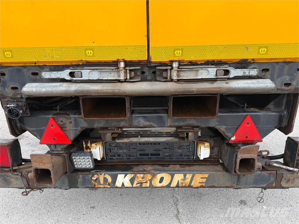 Krone 3Achs MEGA Staplerhalter Liftachse SAF TÜV07 26 Valníkové návesy/Návesy sa sklápacím bočnicami