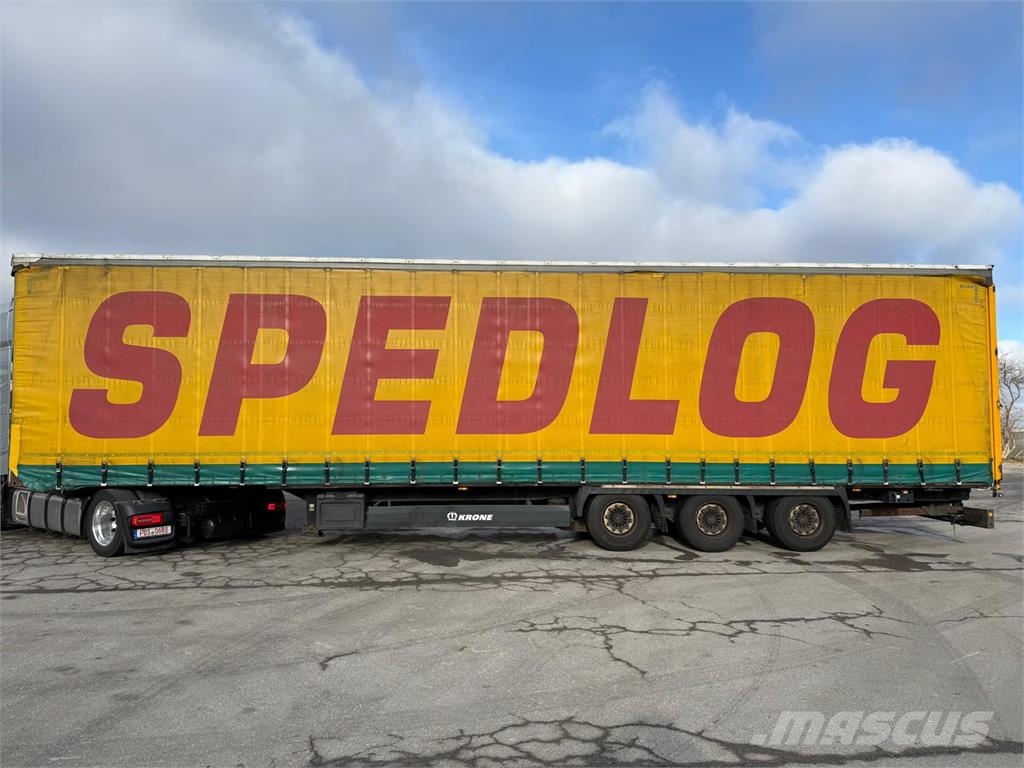 Krone 3Achs MEGA Staplerhalter Liftachse SAF TÜV03 26 Pritschenauflieger