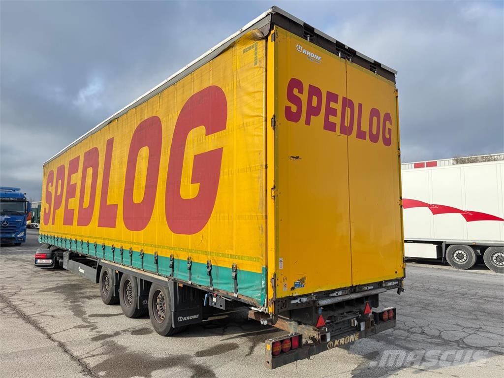 Krone 3Achs MEGA Staplerhalter Liftachse SAF TÜV03 26 Pritschenauflieger