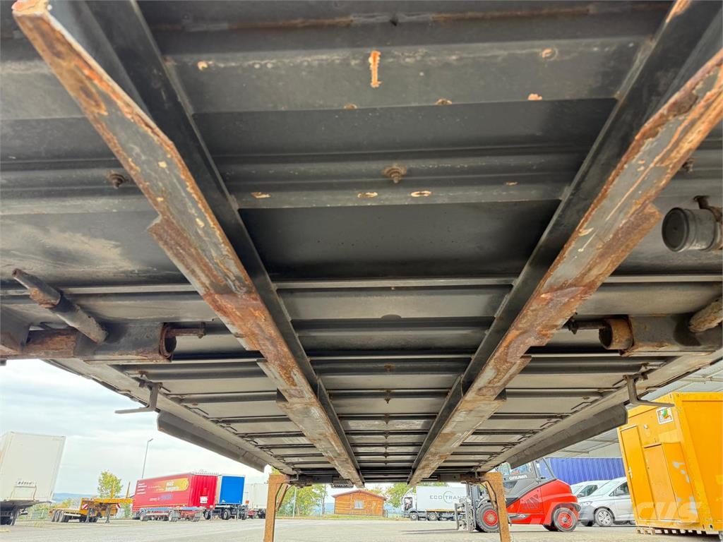Krone 7,70 m BDF Jumbo Mega Wechselbrücke Hubdach Pritschen