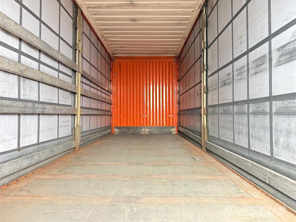 Krone 7,70 m BDF Jumbo Mega Wechselbrücke Hubdach Pritschen