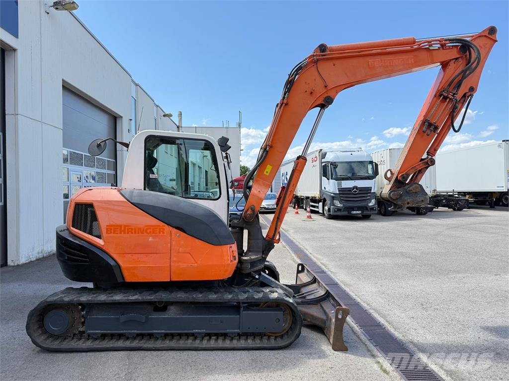 Kubota KX080-3 Seitenknickausleger Klima 5x Hydraulik Raupenbagger