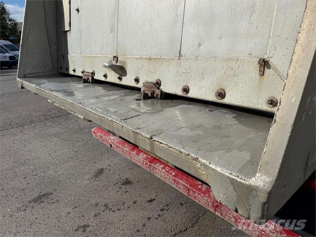 Lück SKM35 3Achs ALU Kastenmulde ALCOA Liftachse SAF Kippladerauflieger