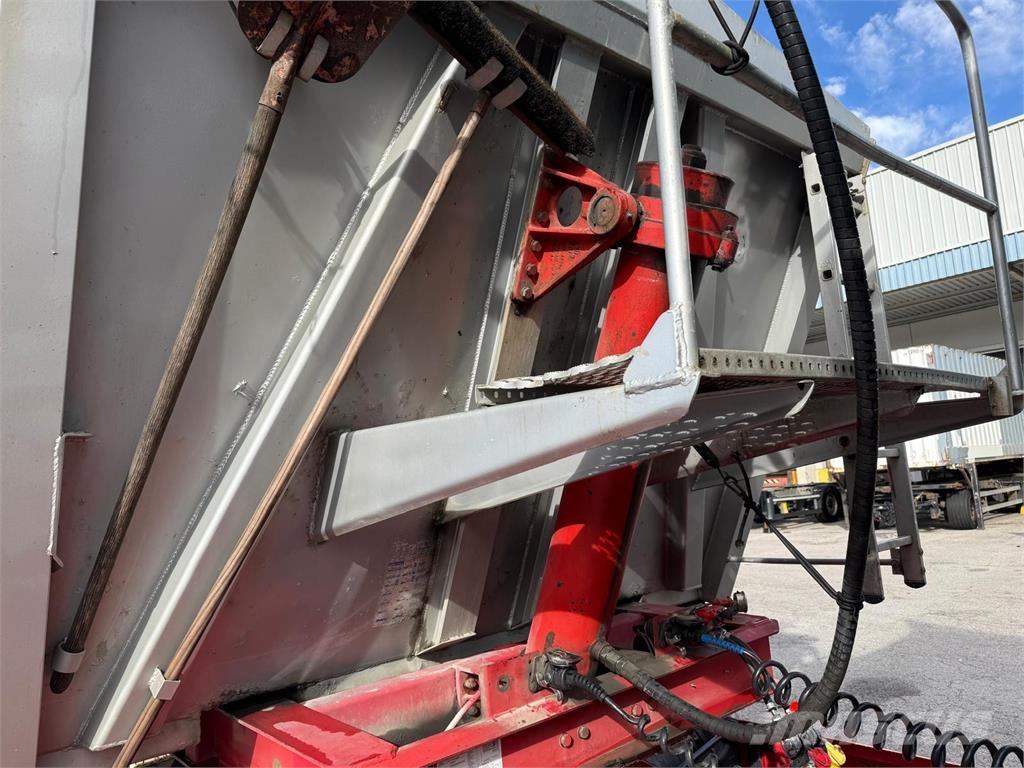 Lück SKM35 3Achs ALU Kastenmulde ALCOA Liftachse SAF Kippladerauflieger