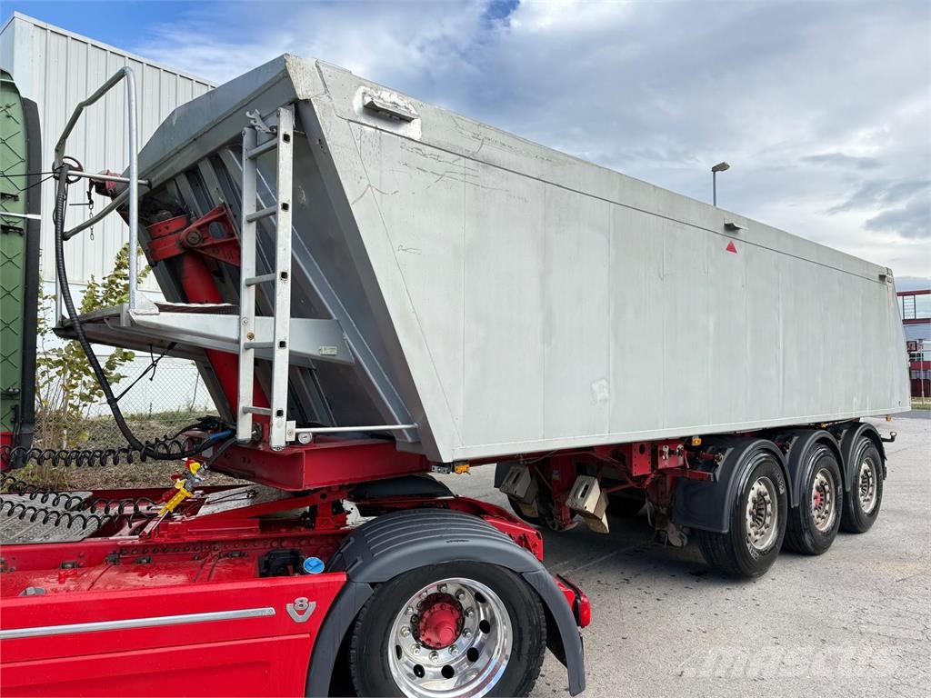 Lück SKM35 3Achs ALU Kastenmulde ALCOA Liftachse SAF Kippladerauflieger