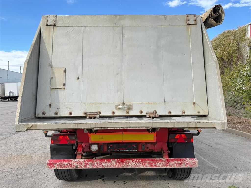Lück SKM35 3Achs ALU Kastenmulde ALCOA Liftachse SAF Kippladerauflieger