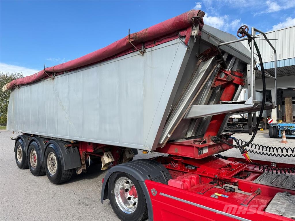 Lück SKM35 3Achs ALU Kastenmulde ALCOA Liftachse SAF Kippladerauflieger