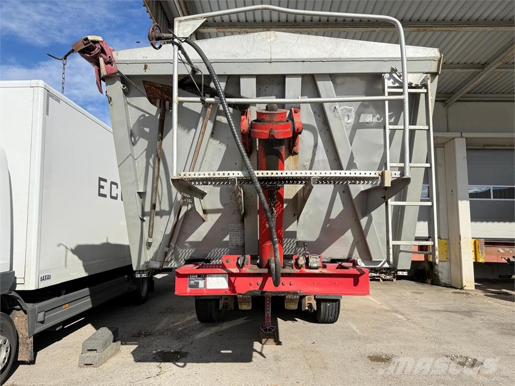 Lück SKM35 3Achs ALU Kastenmulde ALCOA Liftachse SAF Kippladerauflieger