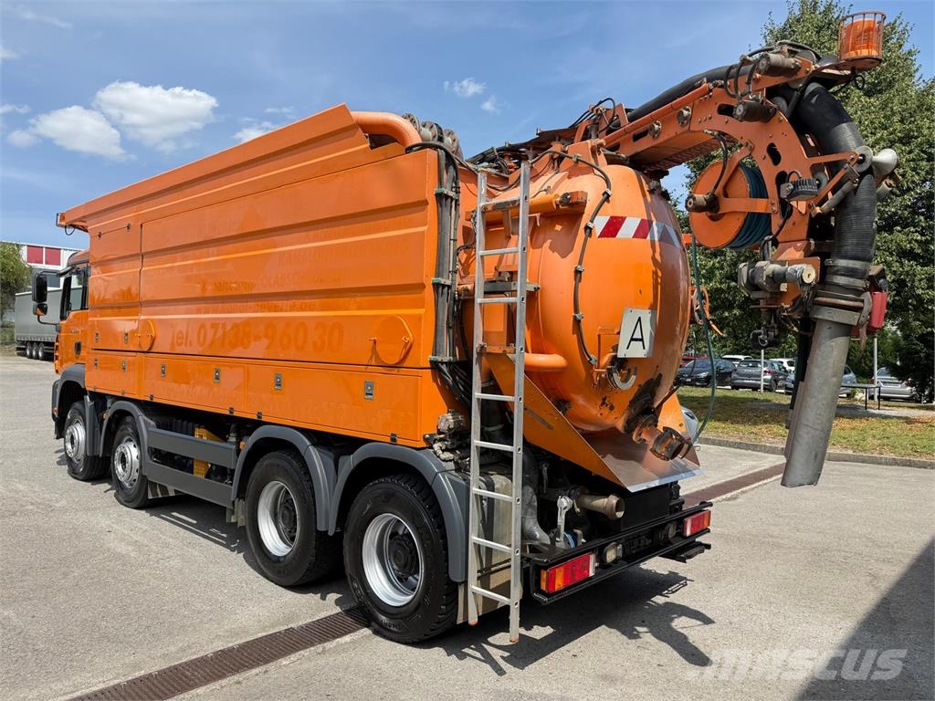 MAN TGA 41.480 HD Saug+Spülwagen Fernbedienung TÜV Saug- und Druckwagen