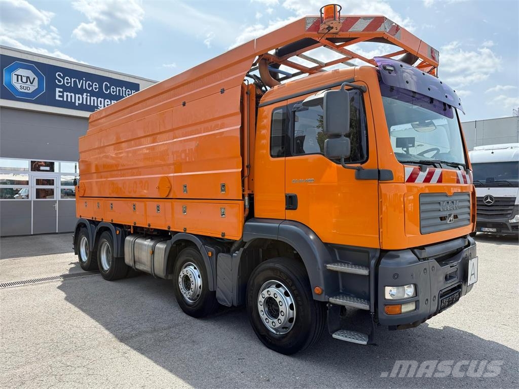 MAN TGA 41.480 HD Saug+Spülwagen Fernbedienung TÜV Saug- und Druckwagen